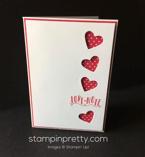 test tubes sealed with love stampin up|Darling Sending Love Valentine Card Ideas .